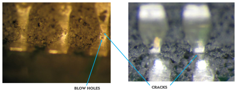 Holes & Cracks Forming