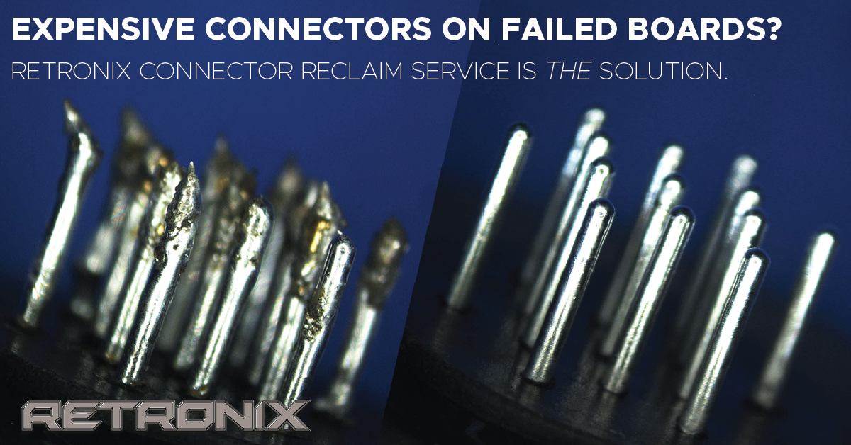 Reclaim and Re-Use of Connectors