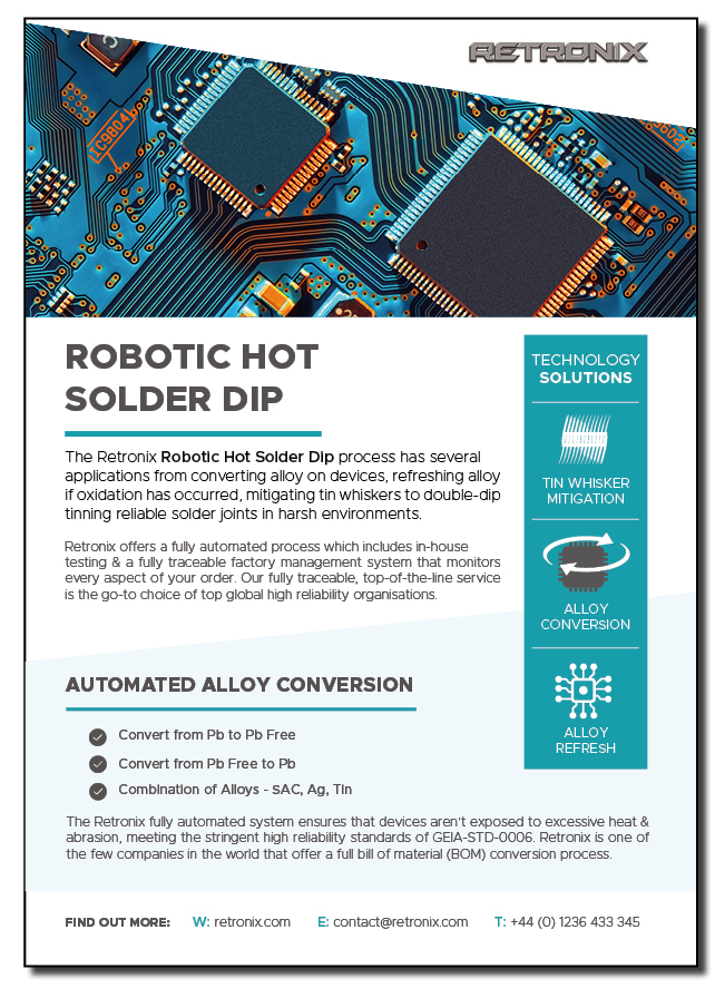 Robotic Hot Solder Dip Brochure 2