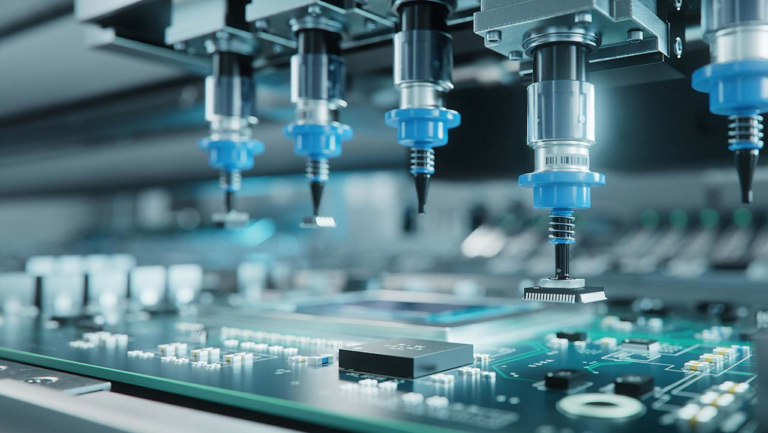 Image showing components being recovered from a PCB